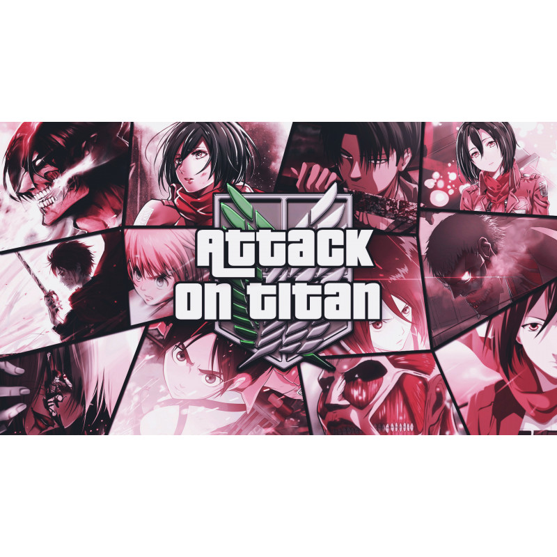 Cadre Décoratif-Attack On Titan