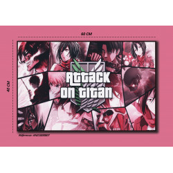 Cadre Décoratif-Attack On Titan